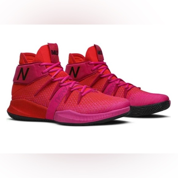 New Balance OMNIS HEAT WAVE Kawhi Leonard PE Red Pink LA Clippers Sneakers-11 - Picture 1 of 16